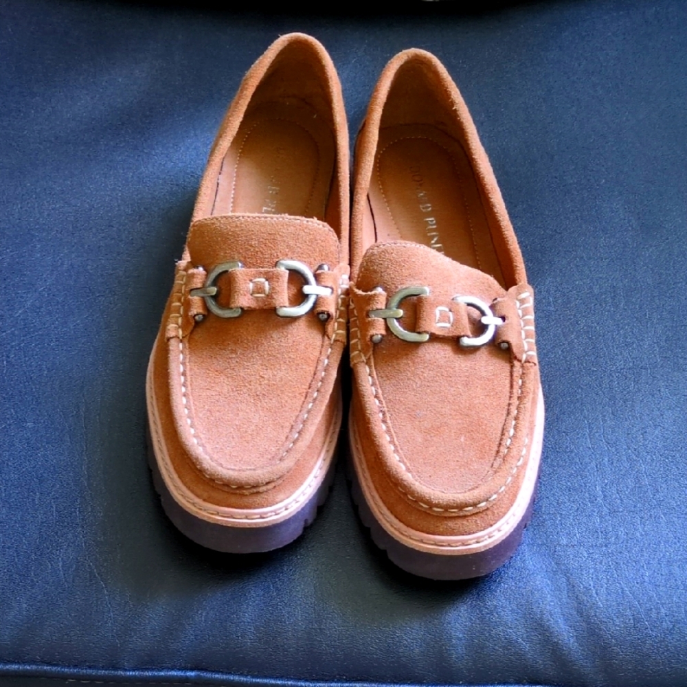Donald Pliner Suede Loafers